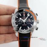 Replica TW Factory Omega Seamaster Black Face Black Ceramic Bezel Rubber Strap Watch (1)_th.jpg